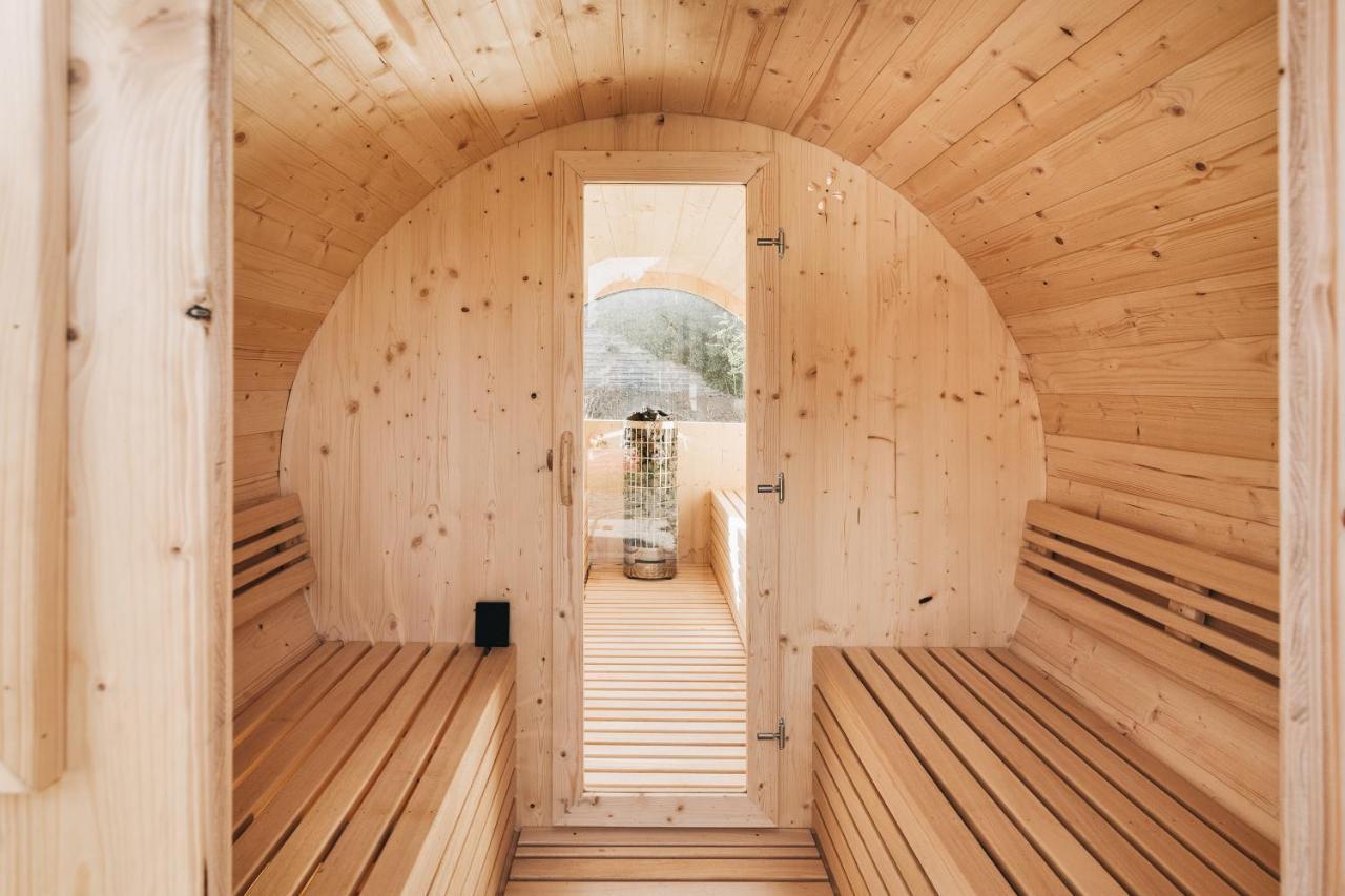 Idyllisches Tiny House Mit Sauna Loebau Luaran gambar
