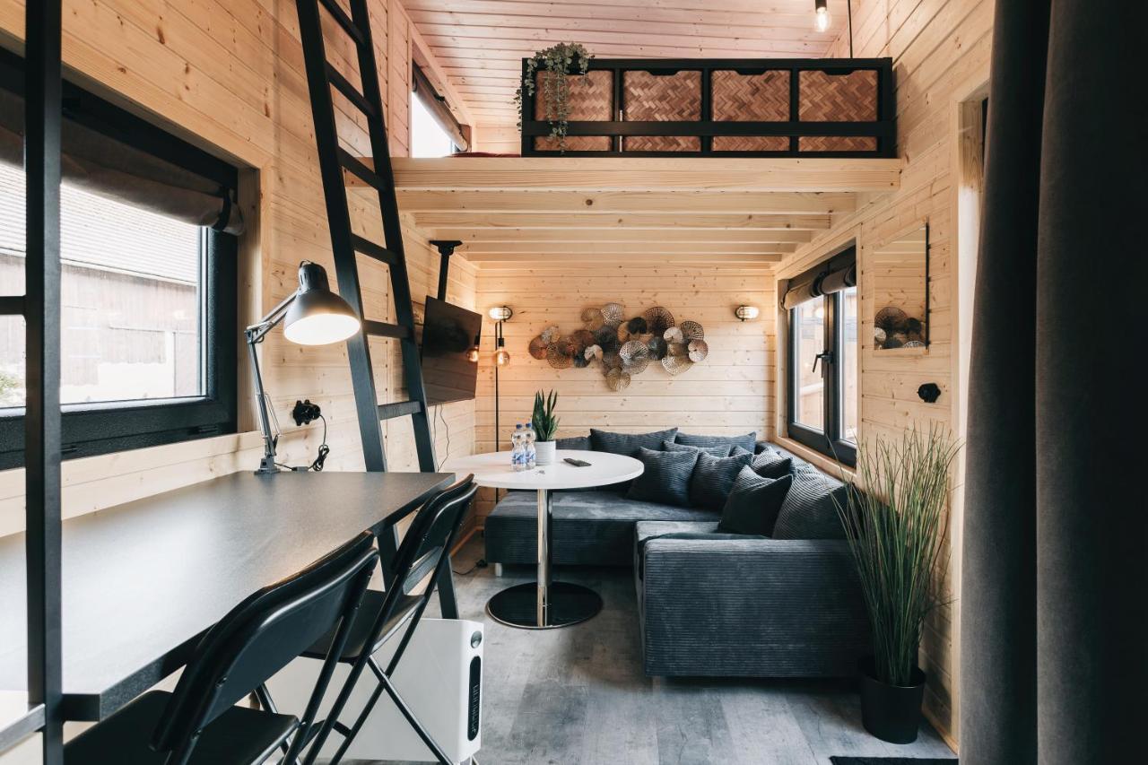 Idyllisches Tiny House Mit Sauna Loebau Luaran gambar