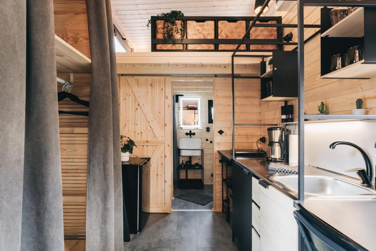 Idyllisches Tiny House Mit Sauna Loebau Luaran gambar
