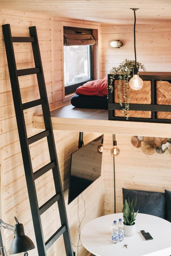 Idyllisches Tiny House Mit Sauna Loebau Luaran gambar