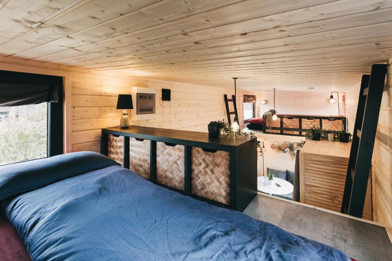 Idyllisches Tiny House Mit Sauna Loebau Luaran gambar